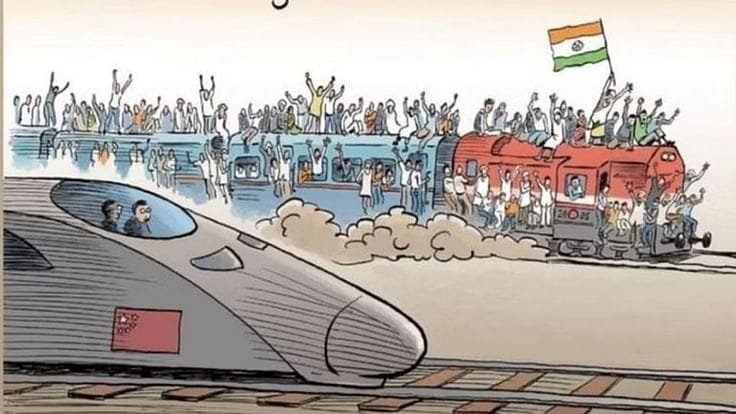 भारतीय लोकसंख्येवर जर्मन मासिकात वादग्रस्त व्यंगचित्र; मंत्र्यांचा संताप : नेटकऱ्यांच्या रडारवर…