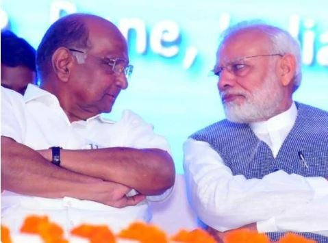 पवार मोदी