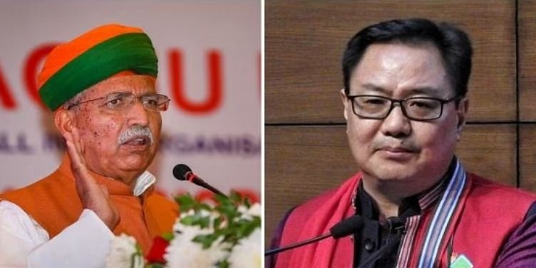 मोदींनी किरेन रिजिजूचे बदलले खाते, राजस्थान निवडणुकीआधी भाजपने फिरवली भाकरी