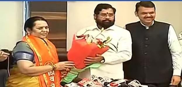 नीलम गोऱ्हे यांचा शिवसेनेत प्रवेश! अविश्वास ठराव लगेच मागे शिंदे फडणवीसांची उपस्थिती