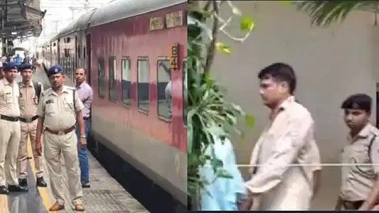 पोलीस दलाच्या जवानाचाच धावत्या रेल्वे गाडीत गोळीबार, चौघांचा मृत्यू; काय घडलं?