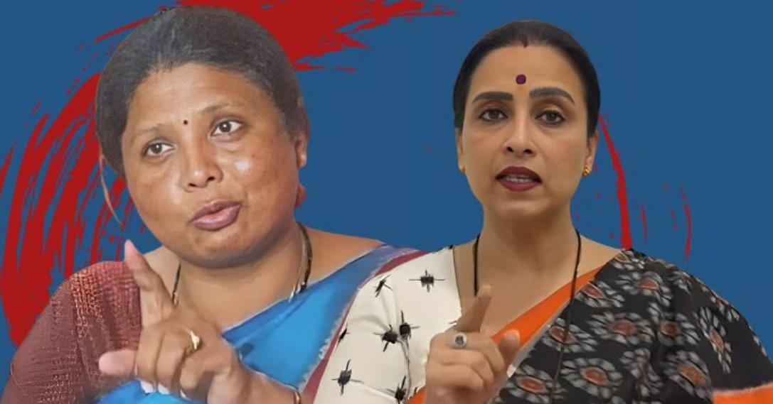 ‘म्हणूनच चित्राताईला पॉर्न फिल्म पात्रांचा परिचय’; त्यांची याप्रकारे बदनामी तर आम्ही कारवाई करणार: अंधारेंचा पलटवार