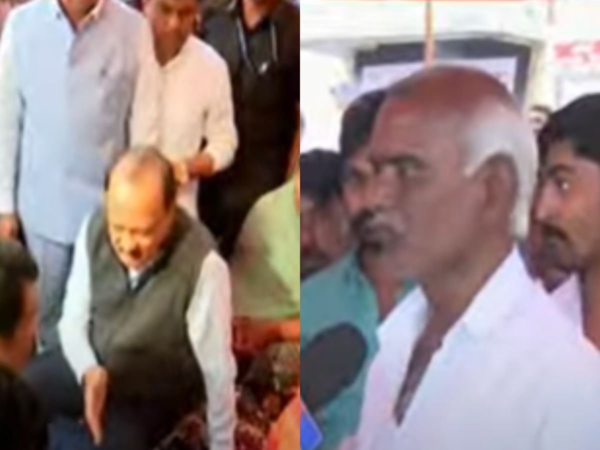 अजितदादांसमोरच गावकऱ्यांची प्रचंड घोषणाबाजी, धनंजय मुंडेंना मंत्रिमंडळातून काढून टाका, मस्साजोगमध्ये नेमकं काय घडलं?