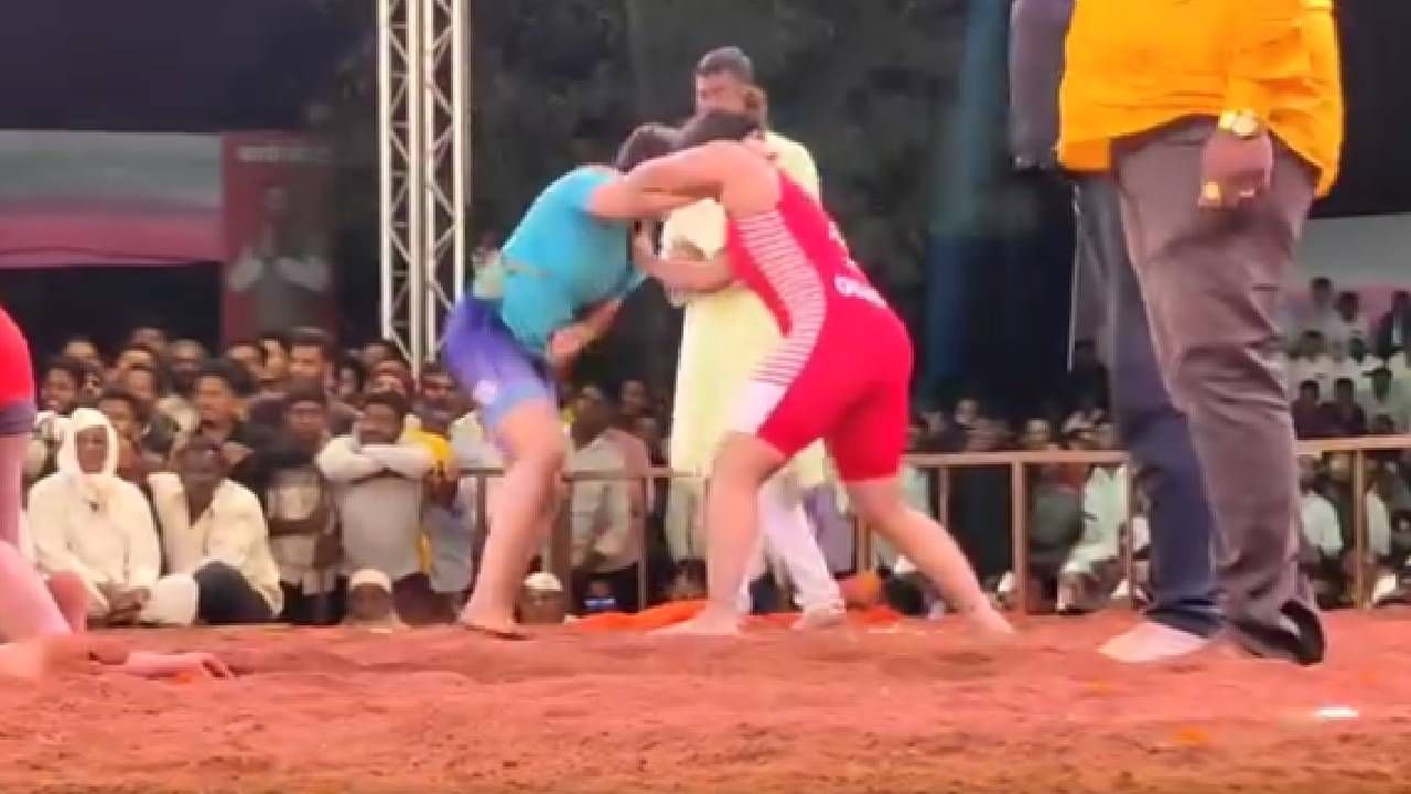 पुण्याची भाग्यश्री फंड महिला महाराष्ट्र केसरीची मानकरी; अमृता पुजारी हीला धोबीपछाड