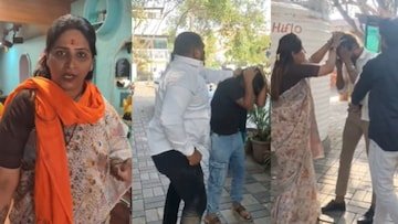 पदाधिकाऱ्यांच्या झुंडशाहीचा प्रताप! पोलीस स्टेशनमध्येच ‘लव्ह जिहाद’चा आरोप करत तरूणांना मारलं, घटना काय?