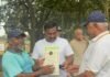 किशोर साळवी यांचा टेनिस क्षेत्रातील उल्लेखनीय योगदानाबद्दल महाराष्ट्र पोलिसांकडून गौरव