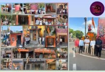 शिवराज्याभिषेक दिन! एरंडवणे गणेश नगर, लक्ष्मीनगर भागात 51 गणपती मंडळांनी उभारली शिवकश राजदंड स्वराज्य गुढी